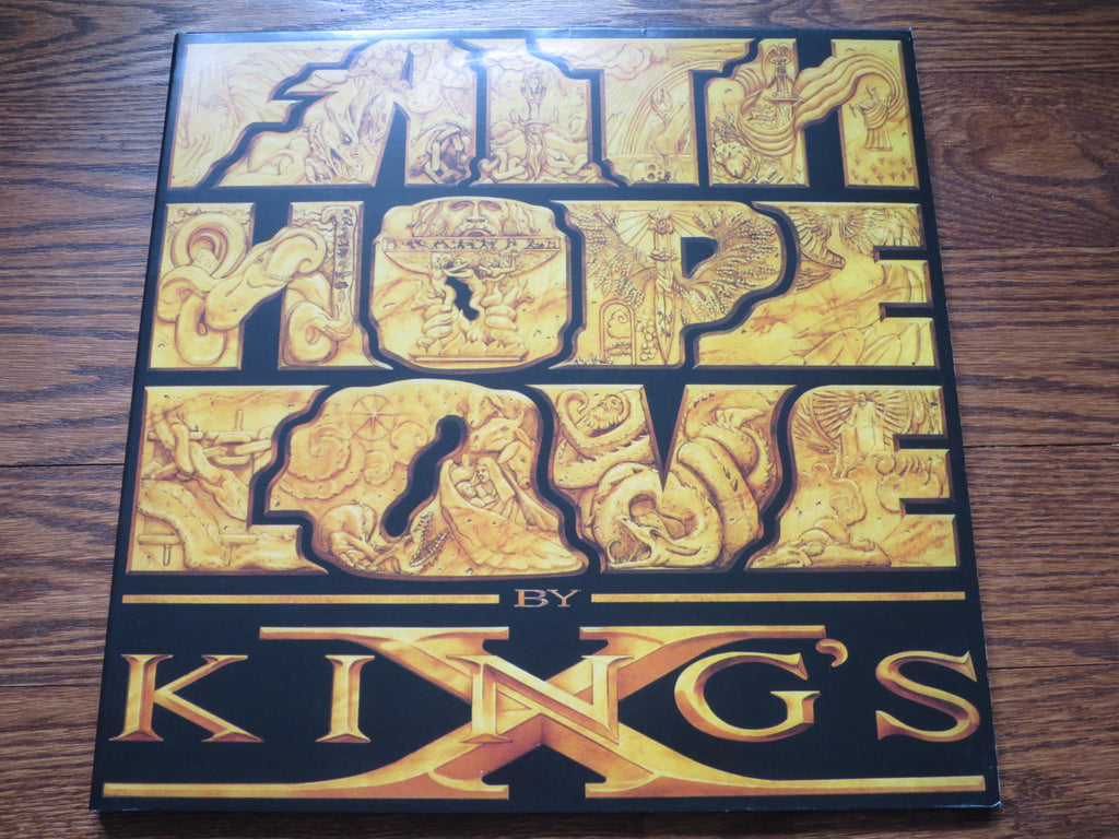 King's X - Faith Hope Love - LP UK Vinyl Album Record Cover