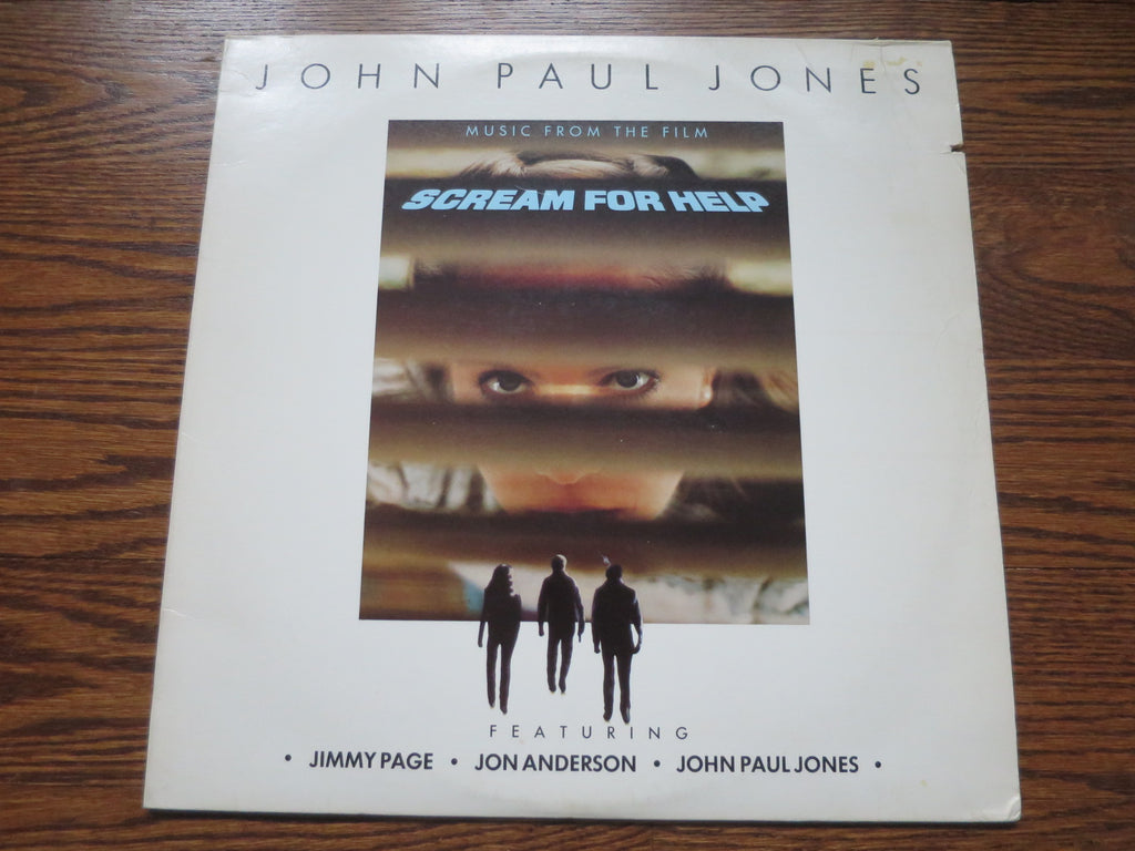 John Paul Jones - Scream for Help - LP UK Vinyl Album Record Cover