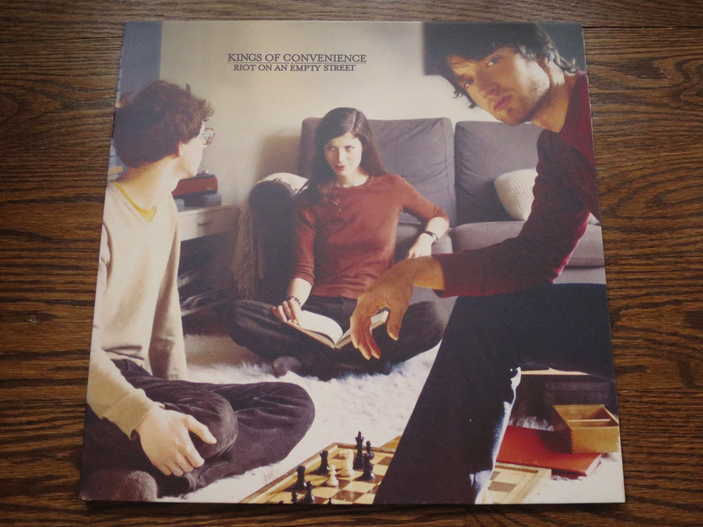 Kings Of Convenience - Riot On An Empty Street - LP UK Vinyl Album Record Cover