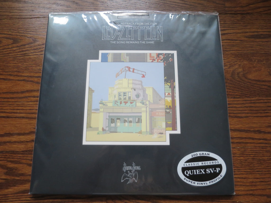 Led Zeppelin - The Song Remains The Same (audiophile) - LP UK Vinyl Album Record Cover
