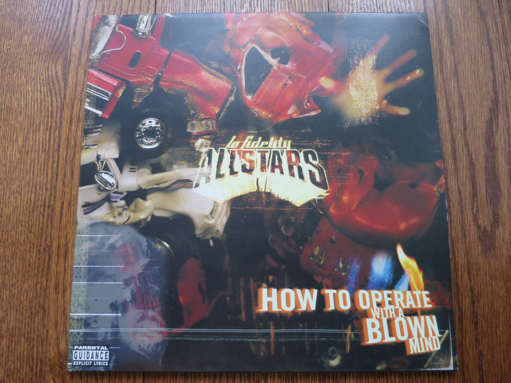 Lo-Fidelity Allstars - How To Operate With A Blown Mind - LP UK Vinyl Album Record Cover