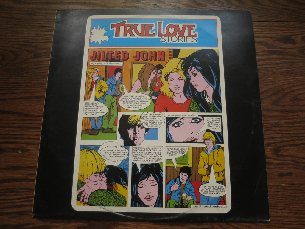 Jilted John - True Love Stories - LP UK Vinyl Album Record Cover