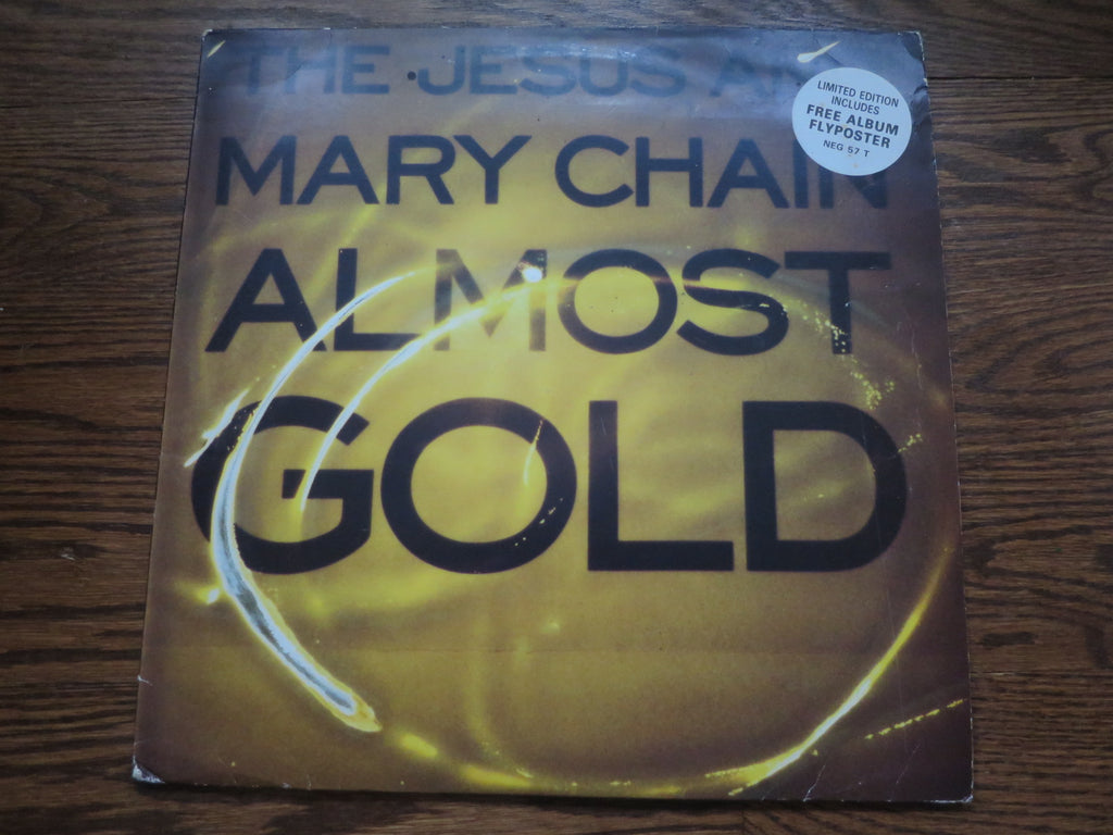 The Jesus And Mary Chain - Almost Gold poster 12" - LP UK Vinyl Album Record Cover