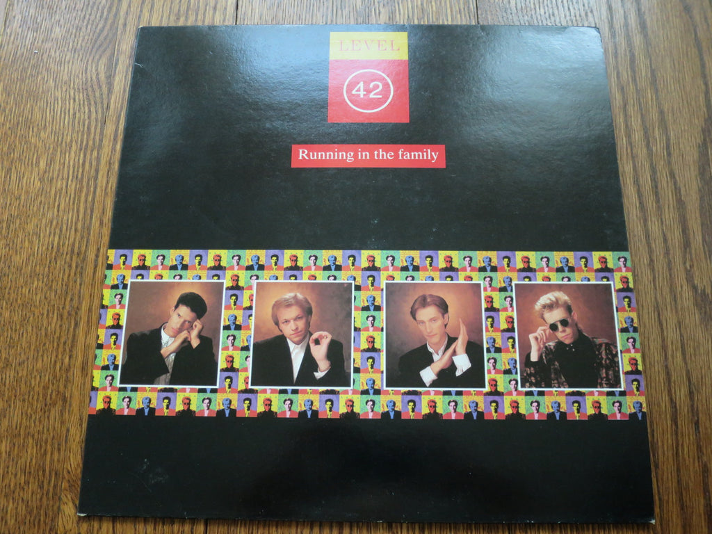 Level 42 - Running In The Family 2two - LP UK Vinyl Album Record Cover