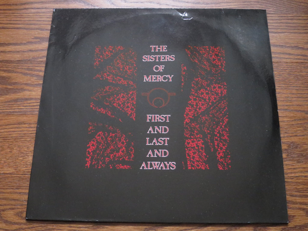 The Sisters Of Mercy - First And Last And Always - LP UK Vinyl Album Record Cover