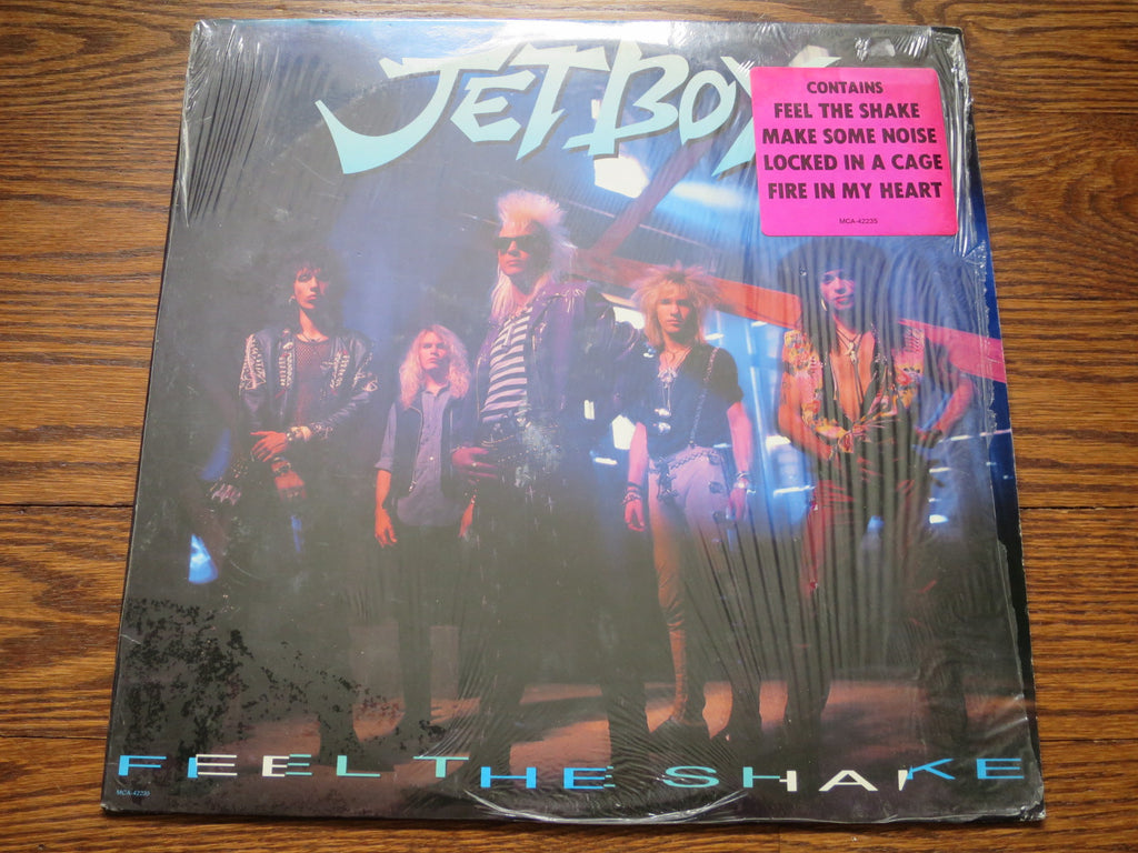 Jetboy - Feel The Shake - LP UK Vinyl Album Record Cover