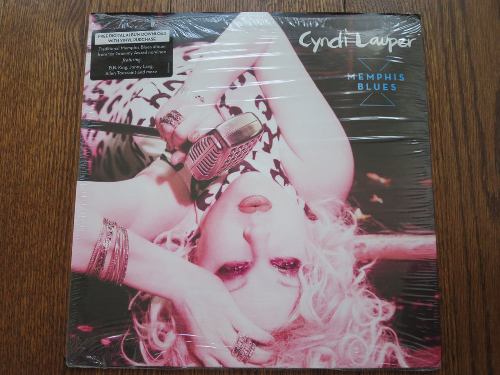 Cyndi Lauper - Memphis Blues - LP UK Vinyl Album Record Cover
