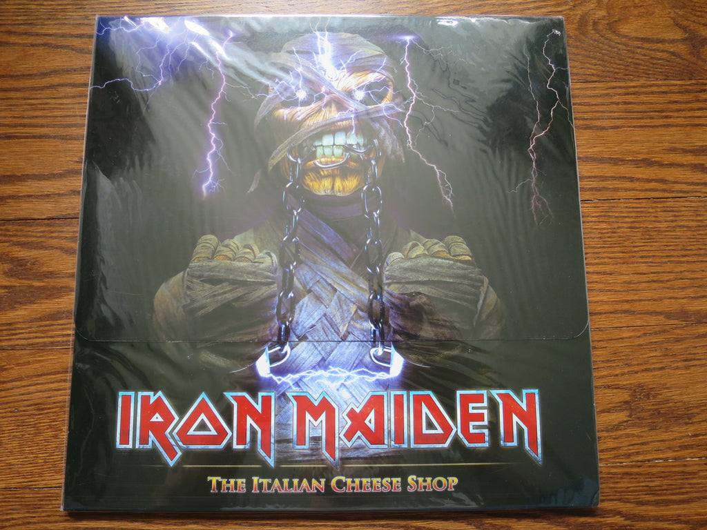 Iron Maiden - The Italian Cheese Shop - LP UK Vinyl Album Record Cover