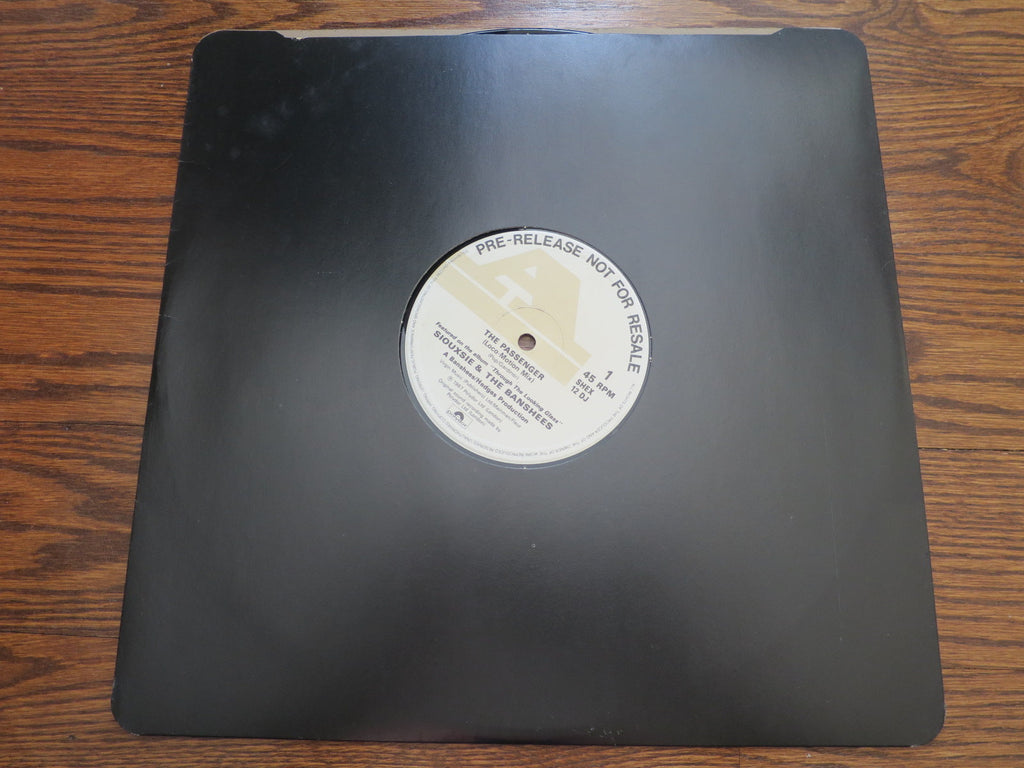 Siouxsie & The Banshees - The Passenger promo 12" - LP UK Vinyl Album Record Cover