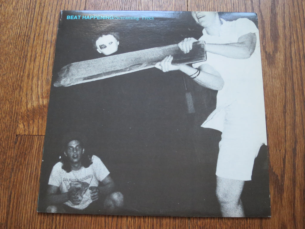 Beat Happening / Screaming Trees - Beat Happening / Screaming Trees - LP UK Vinyl Album Record Cover