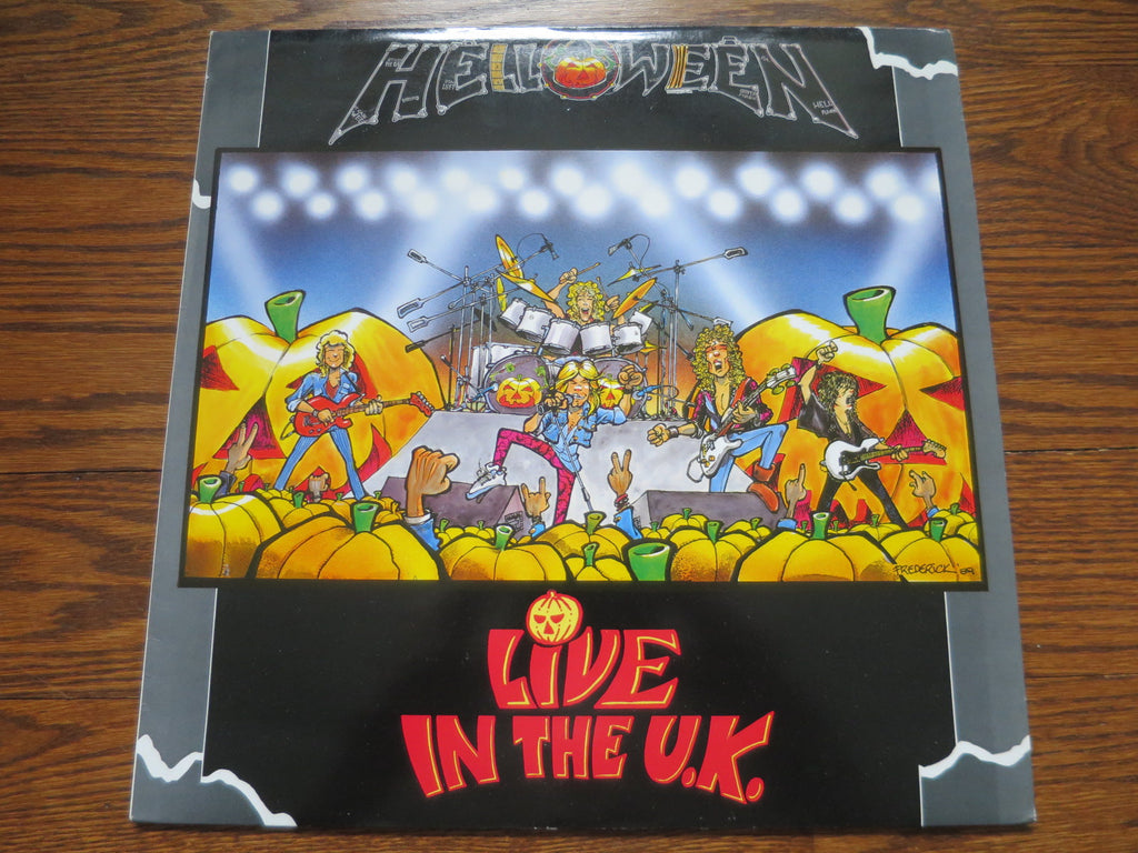Helloween - Live In The U.K. - LP UK Vinyl Album Record Cover