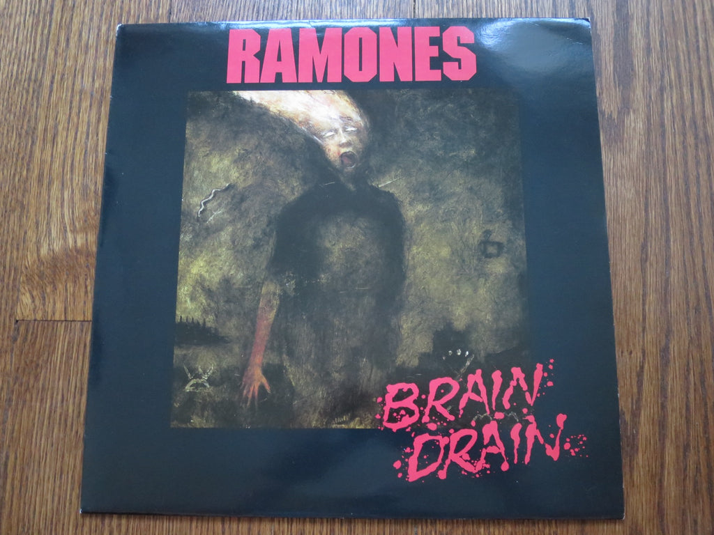 Ramones - Brain Drain - LP UK Vinyl Album Record Cover
