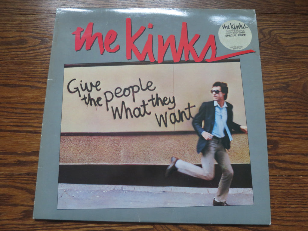 The Kinks - Give the People What They Want - LP UK Vinyl Album Record Cover