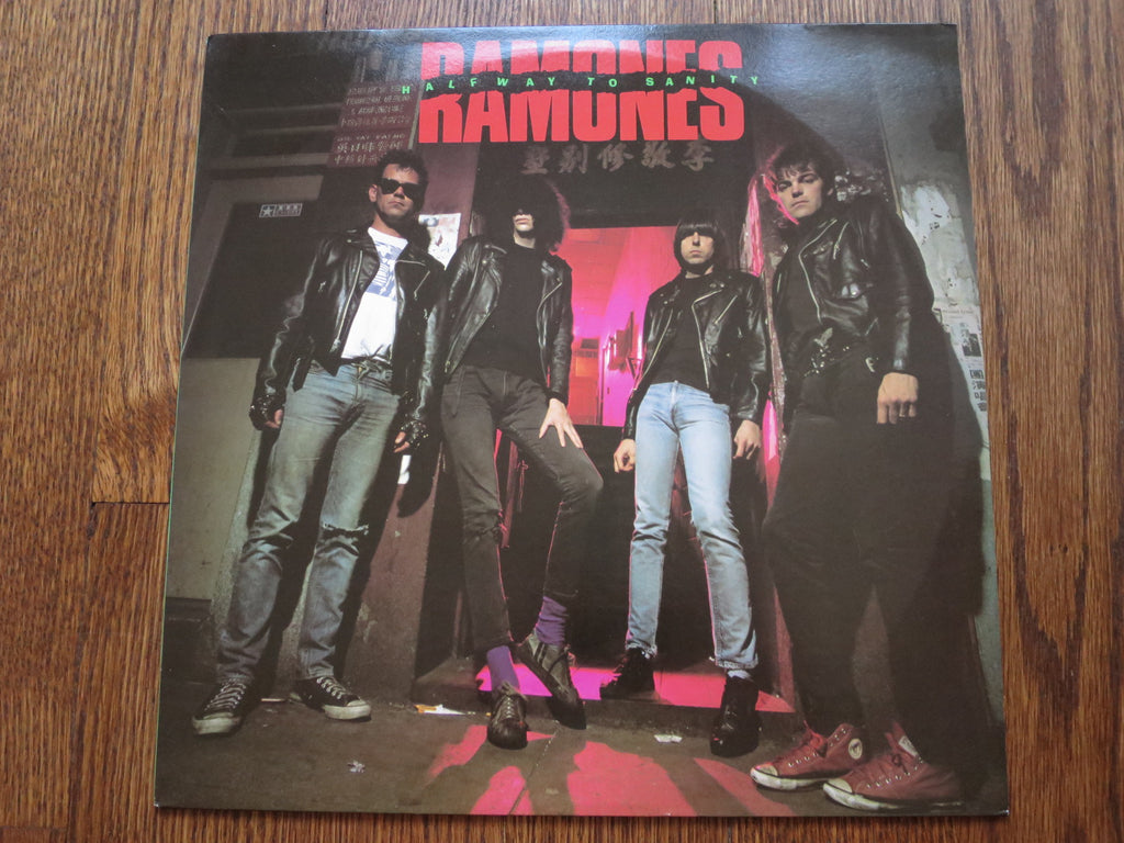 Ramones - Halfway To Sanity - LP UK Vinyl Album Record Cover