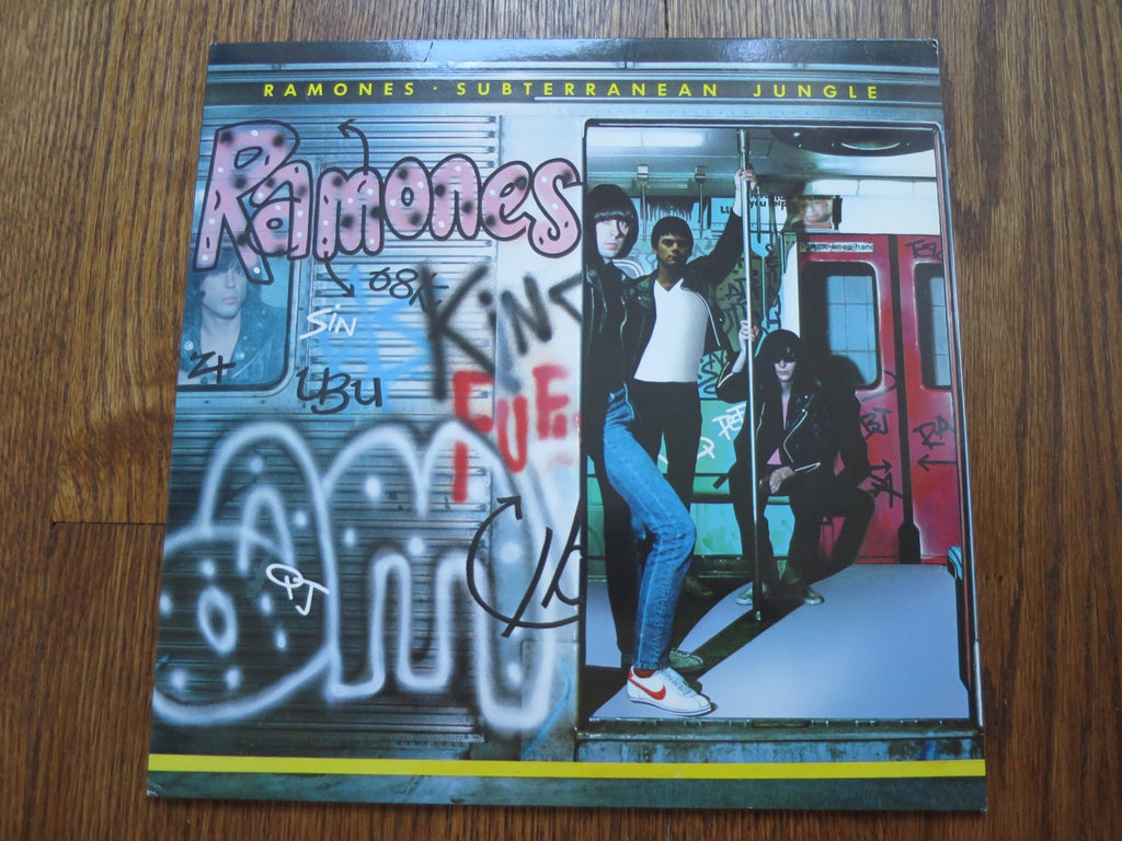 Ramones - Subterranean Jungle - LP UK Vinyl Album Record Cover