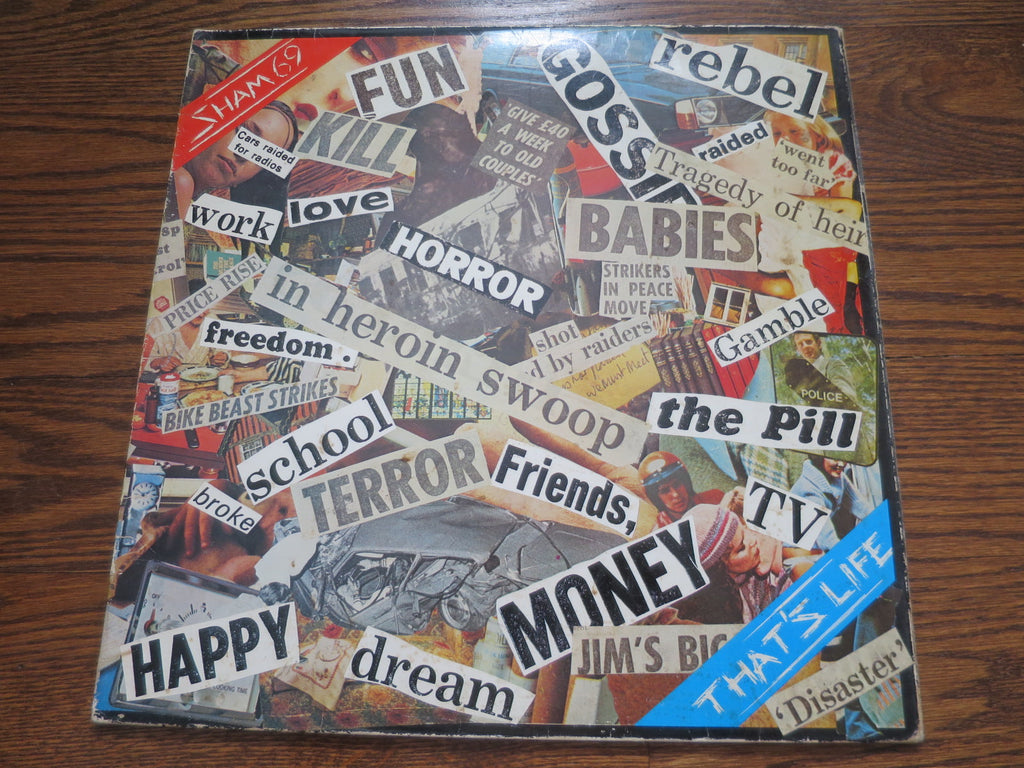 Sham 69 - That's Life 2two - LP UK Vinyl Album Record Cover