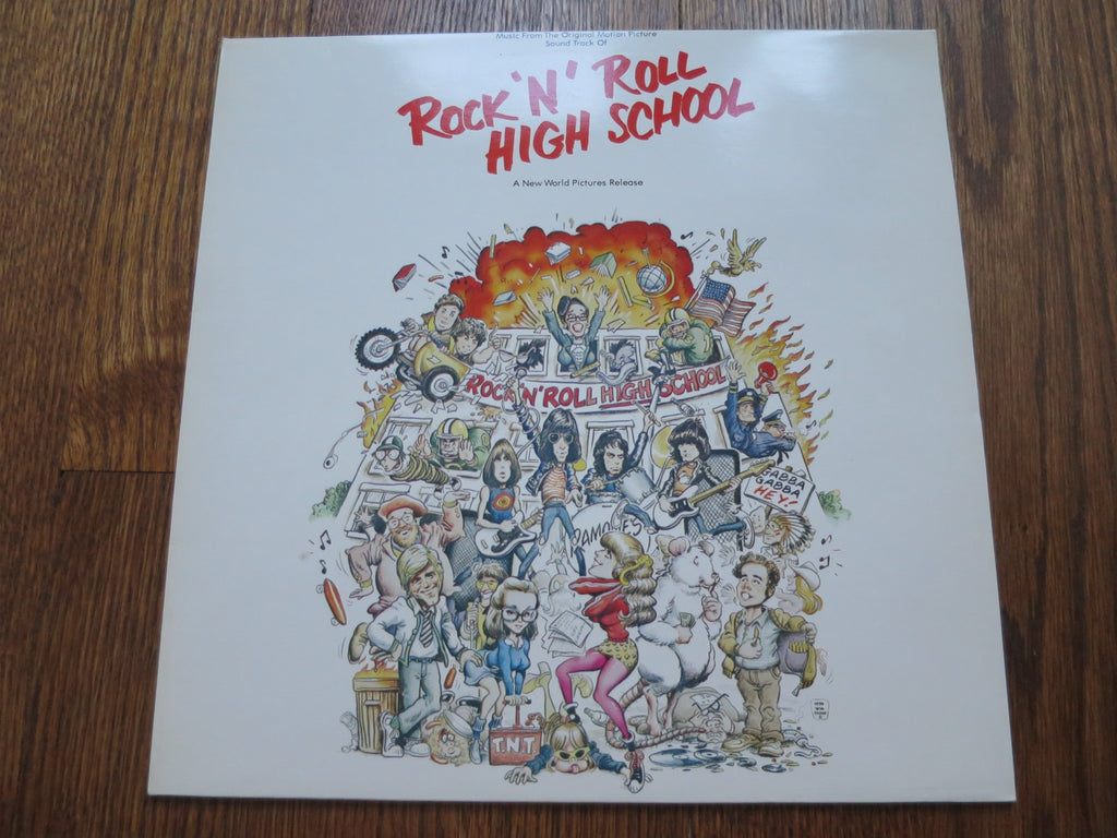 Various Artists - Rock 'n' Roll High School soundtrack - LP UK Vinyl Album Record Cover