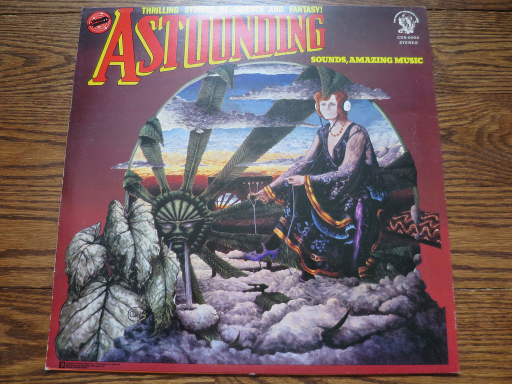 Hawkwind - Astounding Sounds, Amazing Music - LP UK Vinyl Album Record Cover