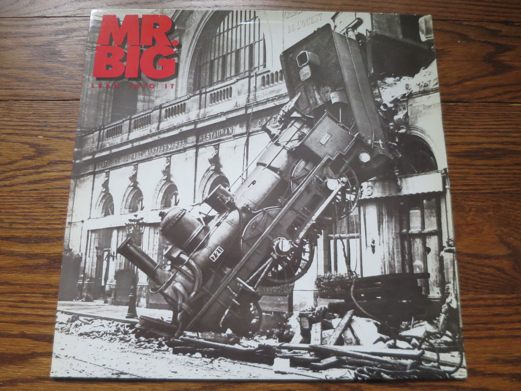 Mr. Big - Lean Into It original) - LP UK Vinyl Album Record Cover
