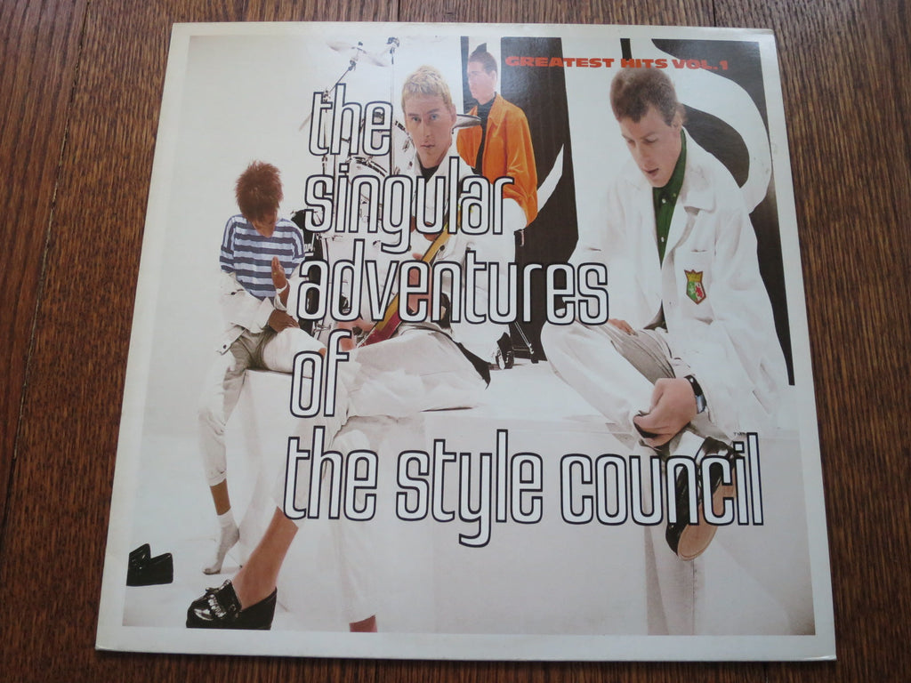 The Style Council - The Singular Adventures Of The Style Council - LP UK Vinyl Album Record Cover