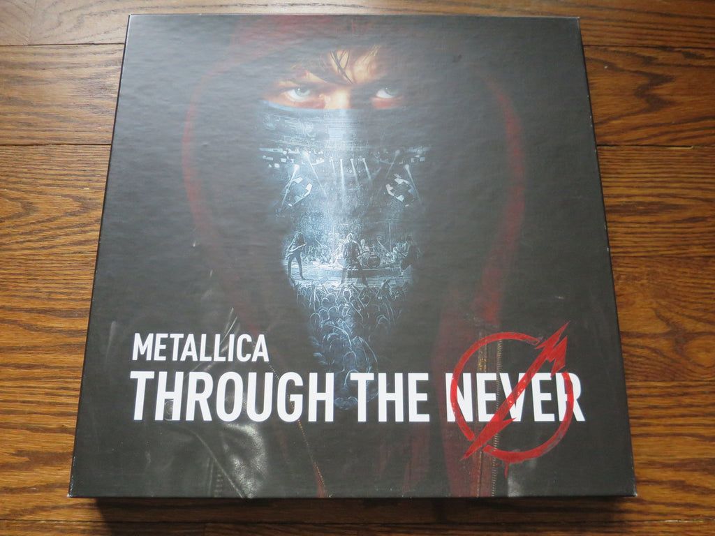 Metallica - Through The Never (triple bluray box set) - LP UK Vinyl Album Record Cover