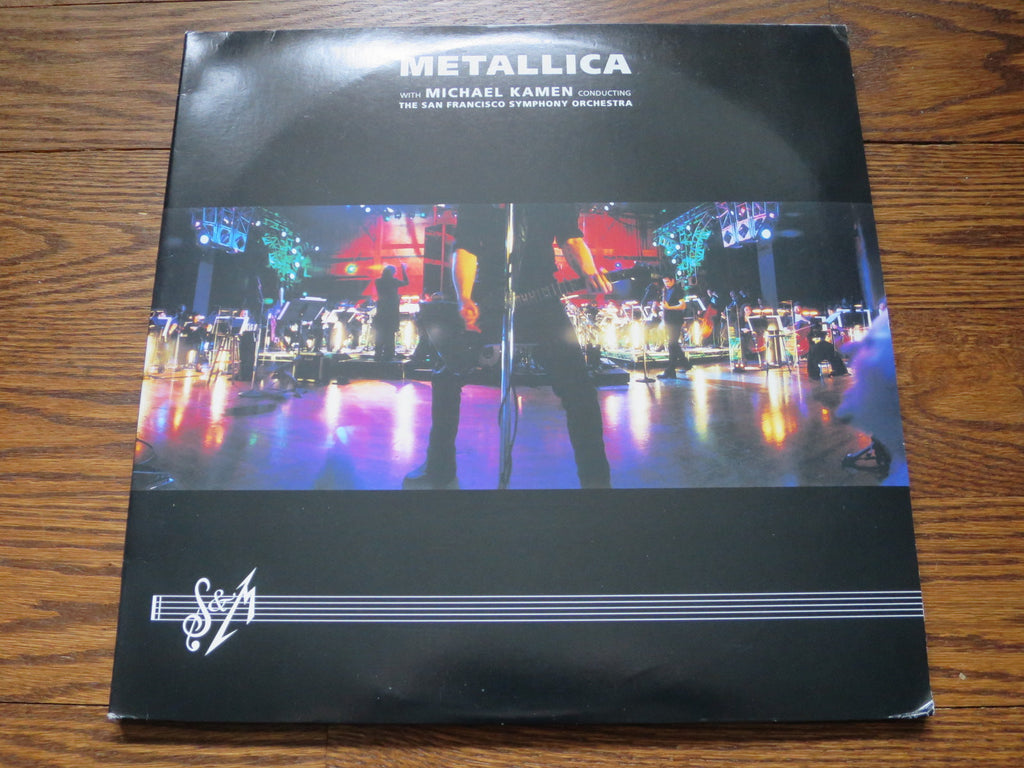 Metallica - S&M with The San Francisco Symphony Orchestra - LP UK Vinyl Album Record Cover