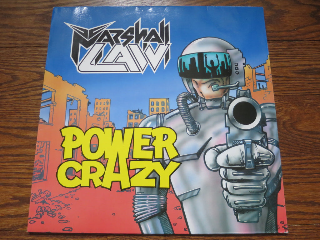 Marshall Law - Power Crazy - LP UK Vinyl Album Record Cover