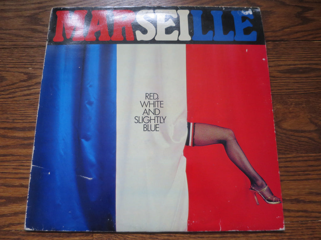 Marseille - Red, White and Slightly Blue - LP UK Vinyl Album Record Cover