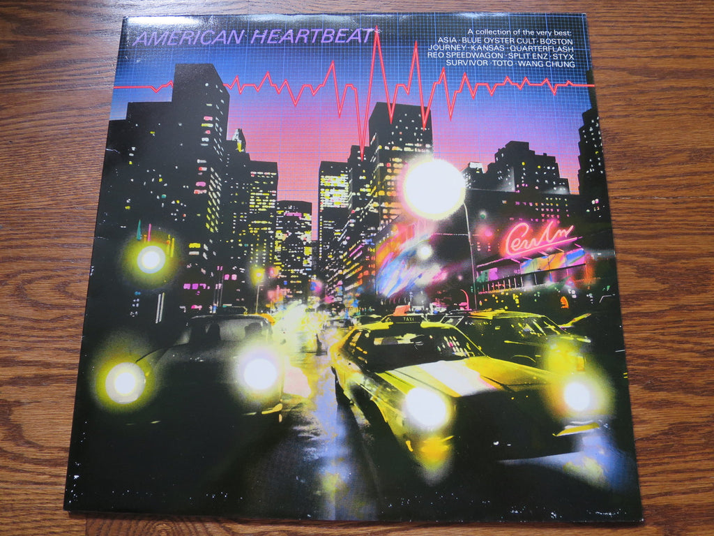 Various Artists - American Heartbeat - LP UK Vinyl Album Record Cover