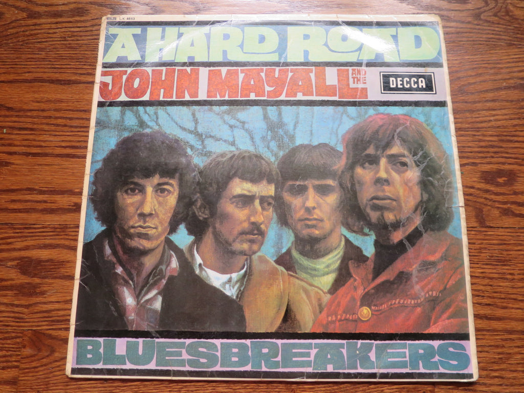 John Mayall and the Bluesbreakers - A Hard Road - LP UK Vinyl Album Record Cover