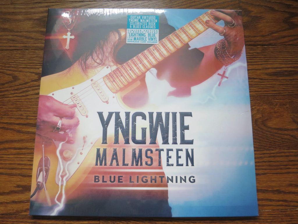 Yngwie Malmsteen - Blue Lightning - LP UK Vinyl Album Record Cover