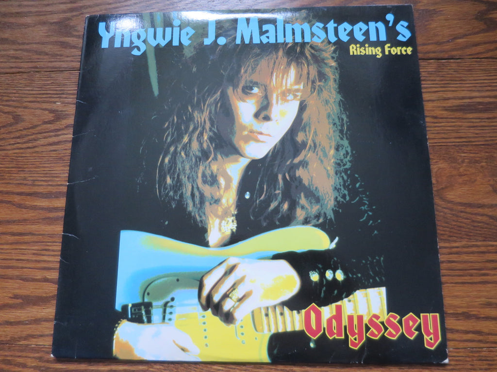 Yngwie Malmsteen's Rising Force - Odyssey - LP UK Vinyl Album Record Cover