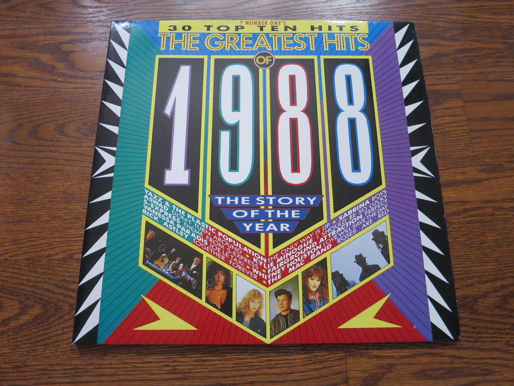 Various Artists - The Greatest Hits of 1988 - LP UK Vinyl Album Record Cover