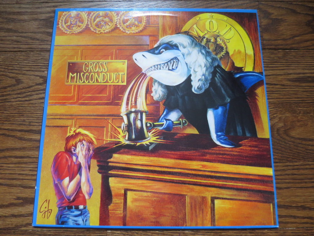 M.O.D. - Gross Misconduct - LP UK Vinyl Album Record Cover