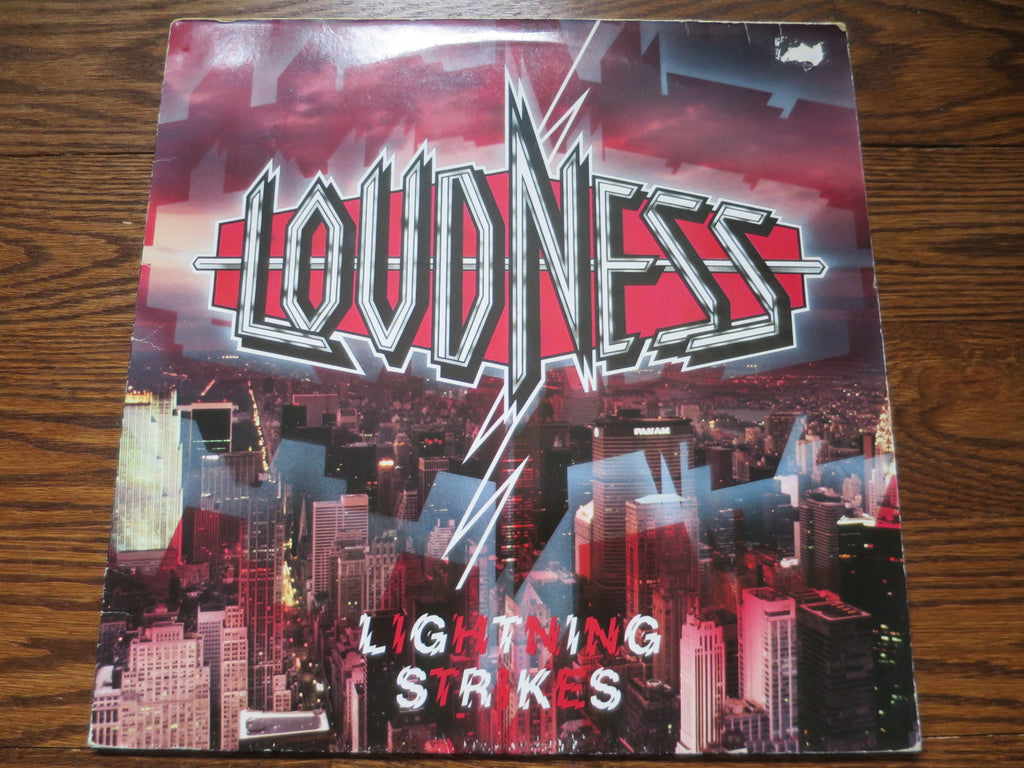 Loudness - Lightning Strikes - LP UK Vinyl Album Record Cover