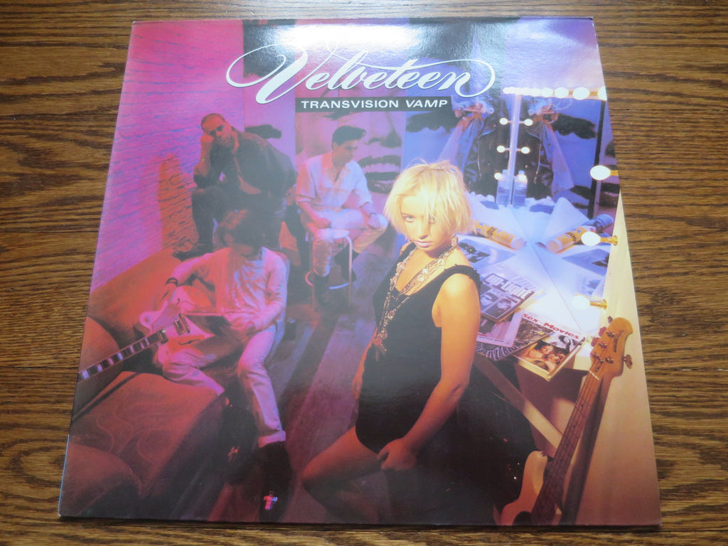 Transvision Vamp - Velveteen - LP UK Vinyl Album Record Cover