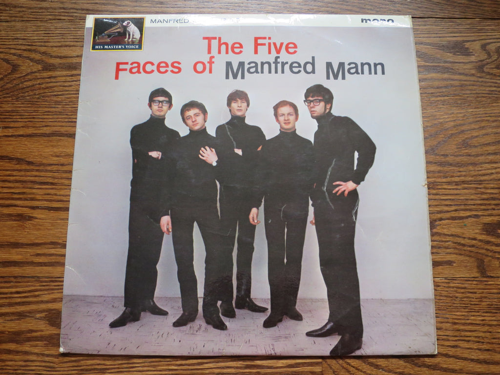 Manfred Mann - The Five Faces of Manfred Mann - LP UK Vinyl Album Record Cover