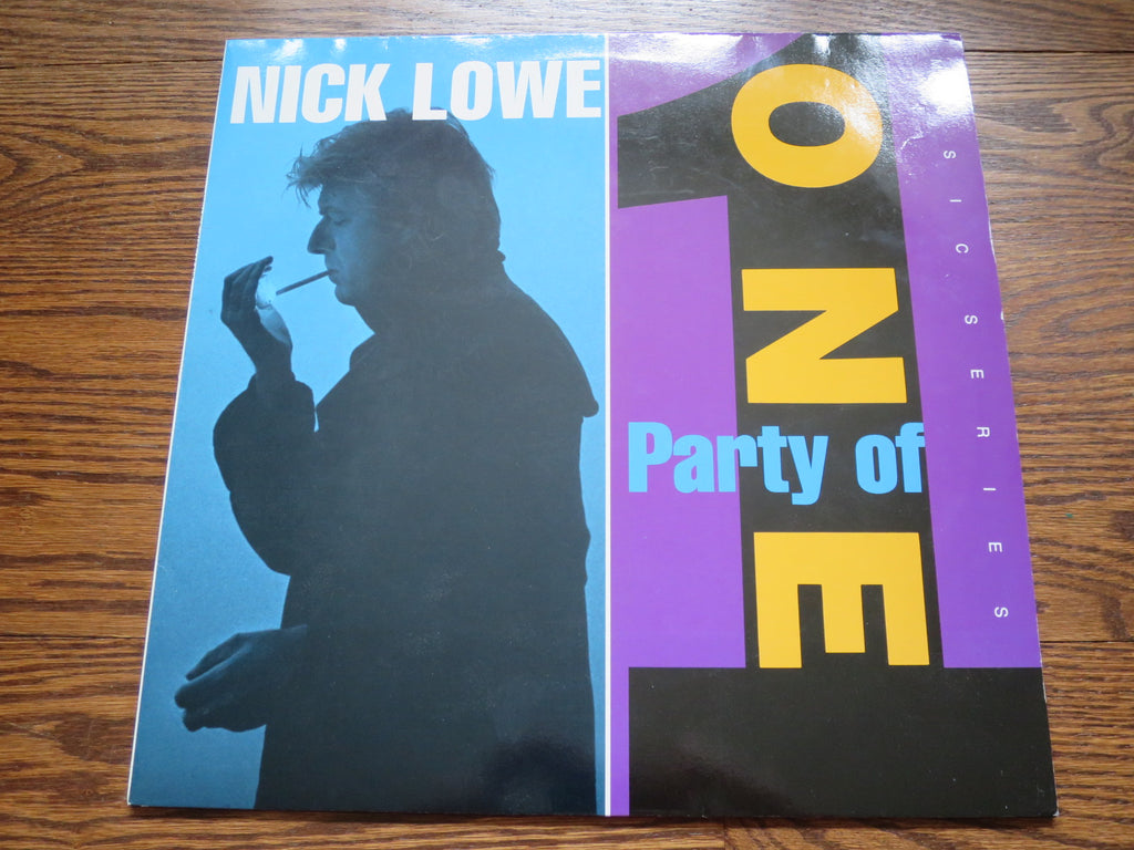 Nick Lowe - Party of One - LP UK Vinyl Album Record Cover