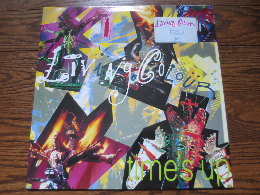 Living Colour - Time's Up - LP UK Vinyl Album Record Cover