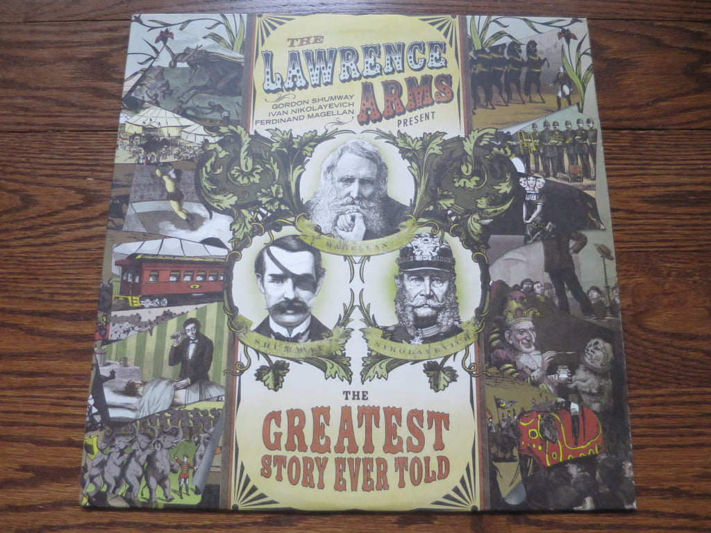 The Lawrence Arms - The Greatest Story Ever Told - LP UK Vinyl Album Record Cover