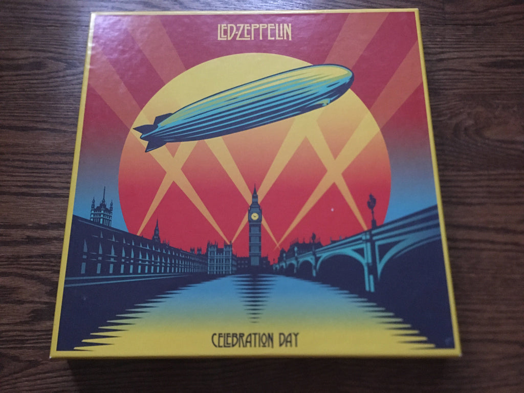 Led Zeppelin - Celebration Day box set - LP UK Vinyl Album Record Cover