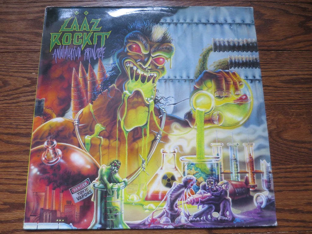 Laaz Rockit - Annihilation Principle - LP UK Vinyl Album Record Cover
