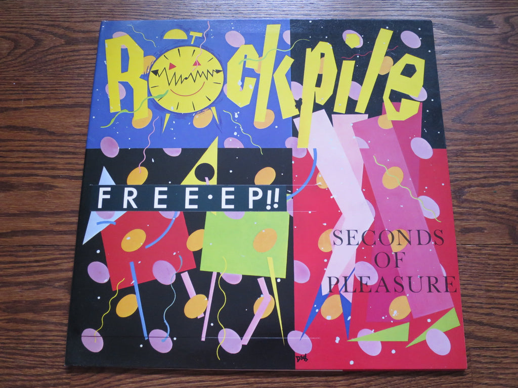 Rockpile - Seconds of Pleasure - LP UK Vinyl Album Record Cover