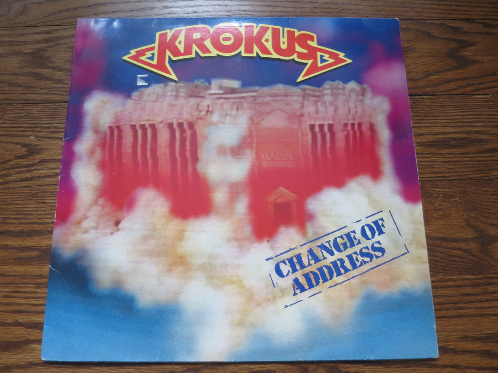 Krokus - Change Of Address - LP UK Vinyl Album Record Cover