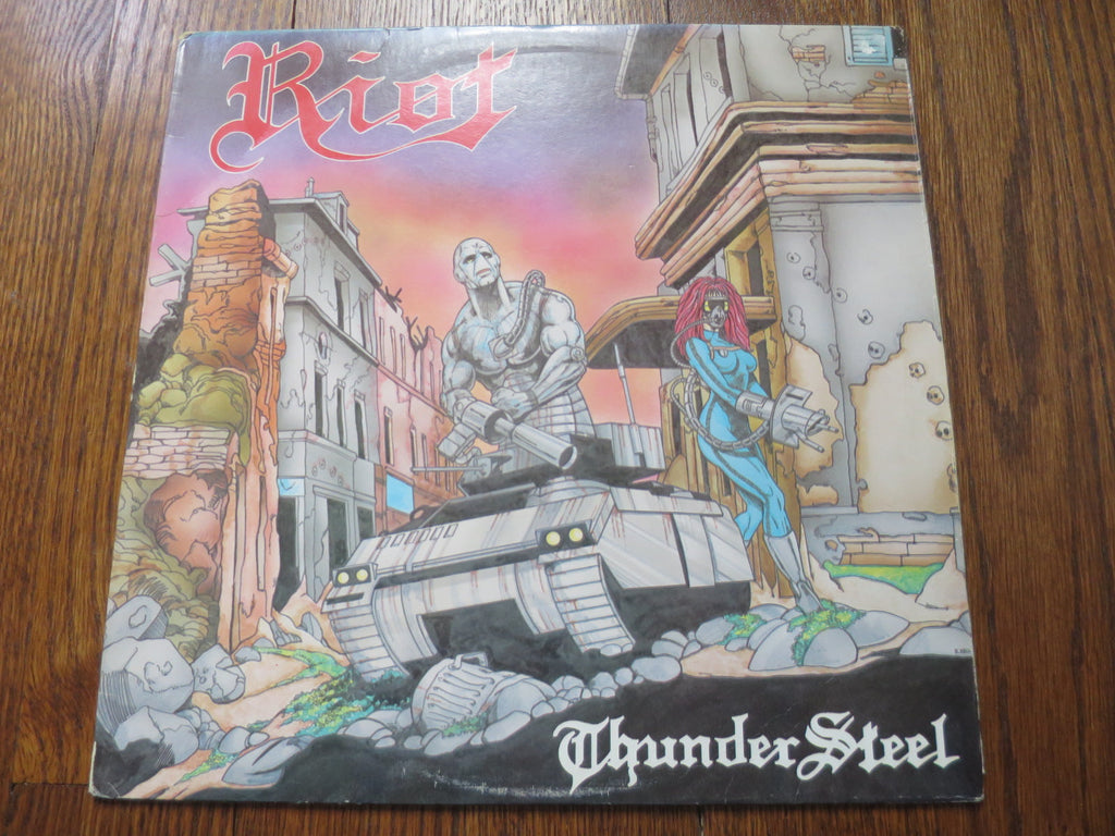 Riot - Thunder Steel - LP UK Vinyl Album Record Cover