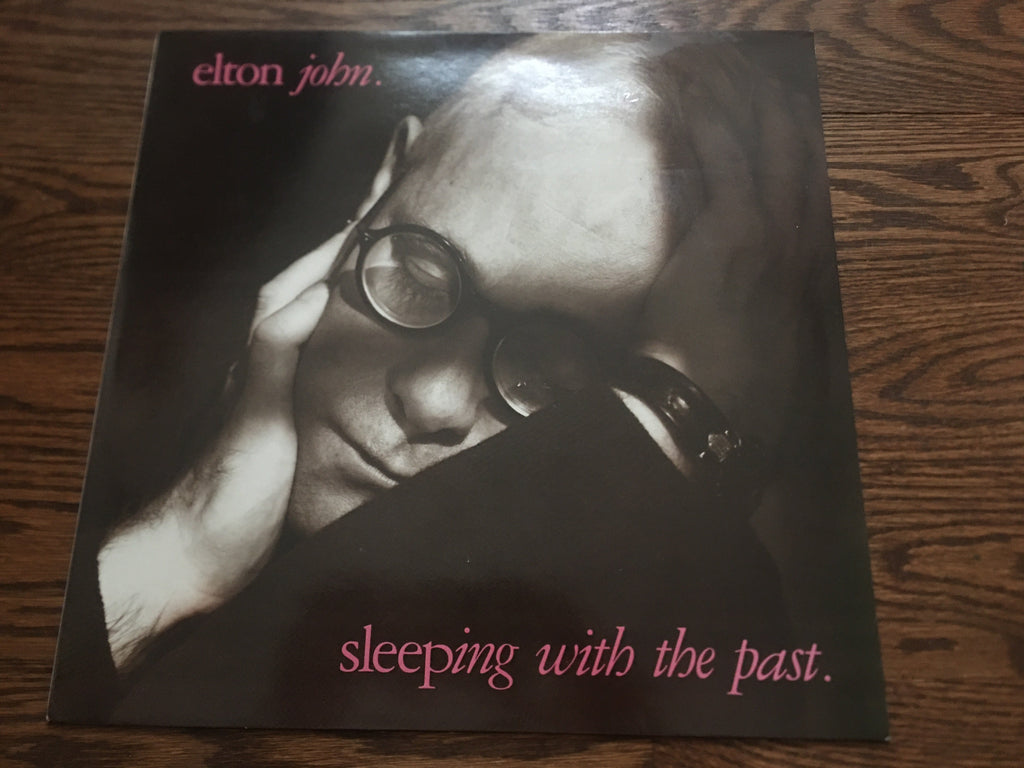 Elton John - Sleeping With The Past - LP UK Vinyl Album Record Cover