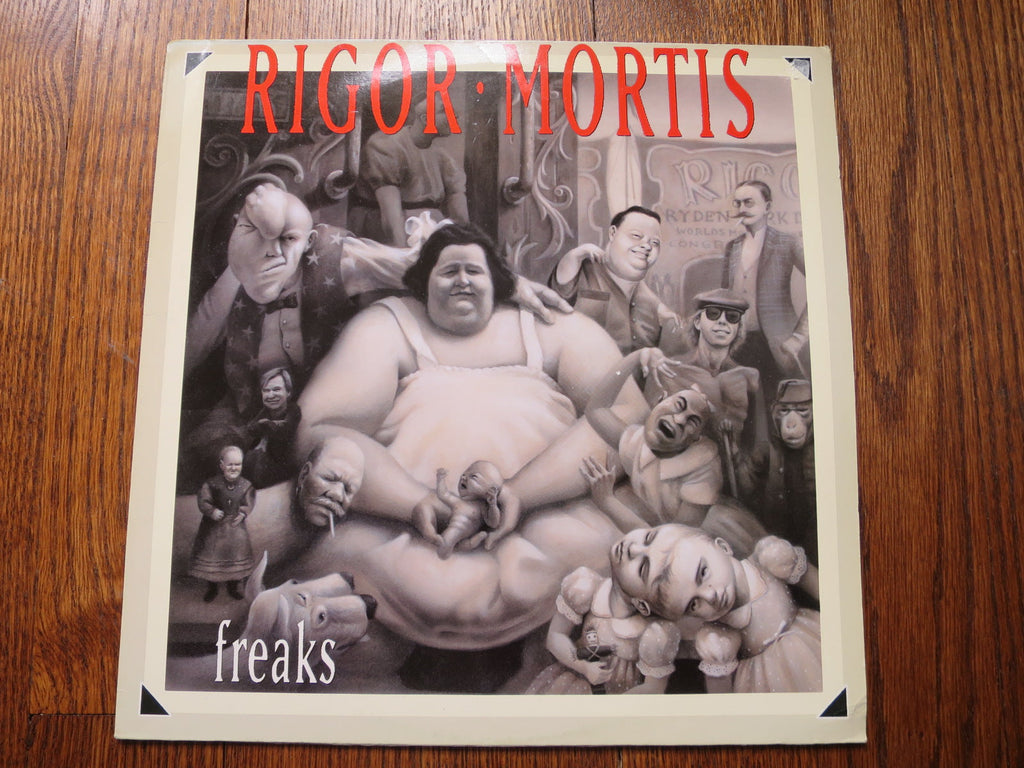 Rigor Mortis - Freaks - LP UK Vinyl Album Record Cover