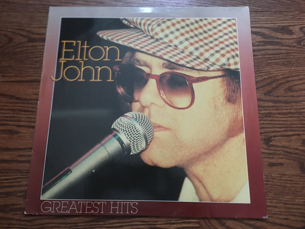 Elton John - Greatest Hits (Netherlands) - LP UK Vinyl Album Record Cover