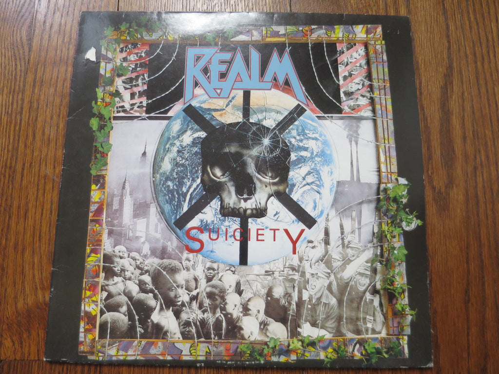 Realm - Suiciety - LP UK Vinyl Album Record Cover