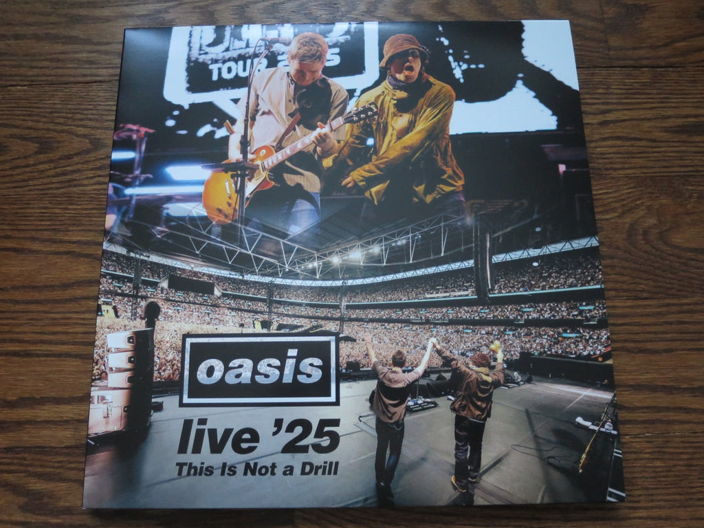 Oasis - Live '25 This Is Not A Drill (yellow vinyl) 2two - LP UK Vinyl Album Record Cover